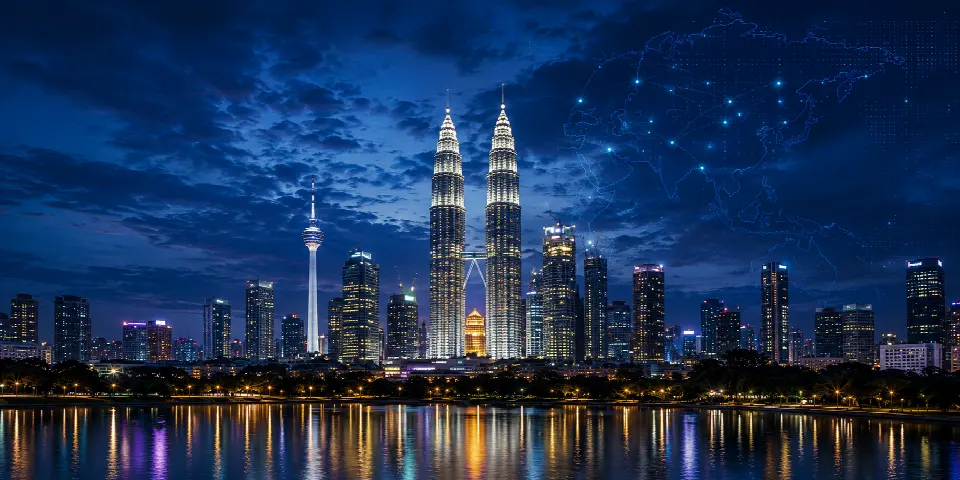 Kuala Lumpur skyline, Malaysia