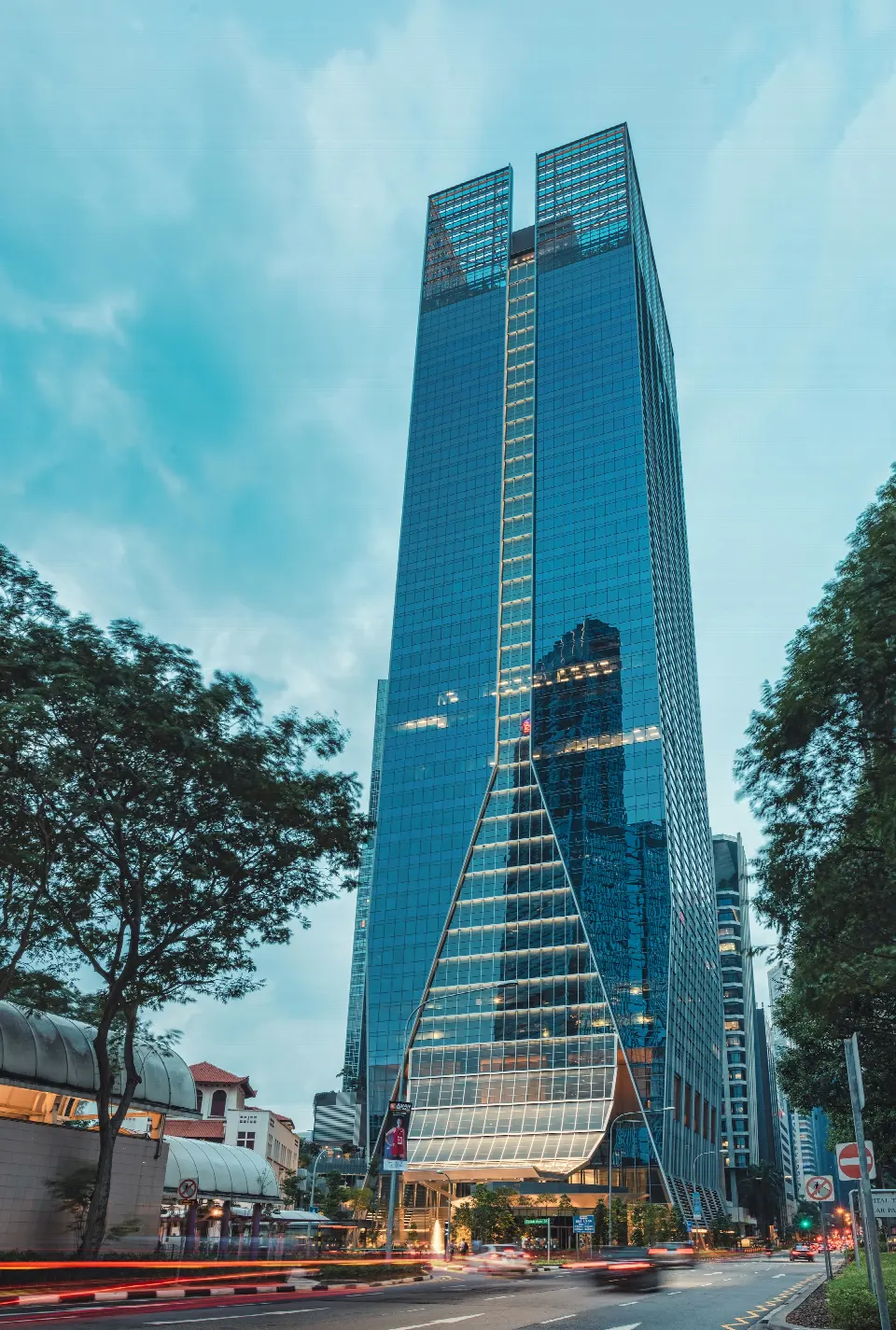 Modern business architecture in Singapore